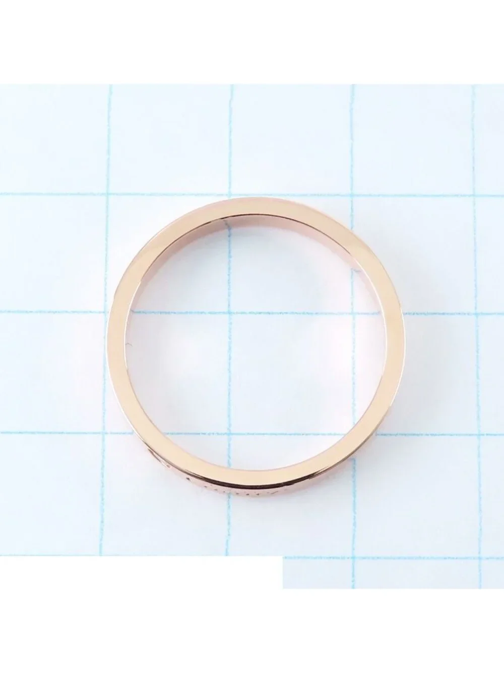 Cartier C de Cartier Ring Pink Gold 18K Diamond Weddin 61 to